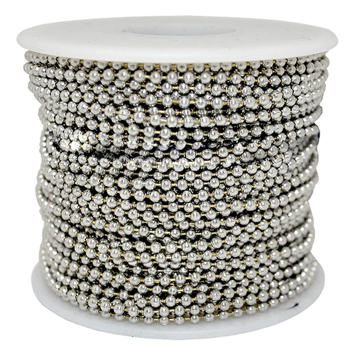 #10 Steel Nickel Plating Ball Chain Spool