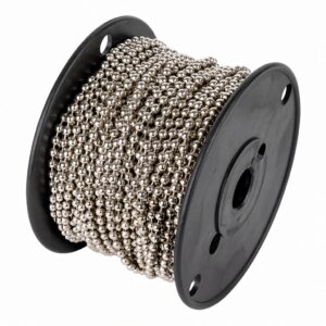 #10 Brass Nickel Plating Ball Chain Spool