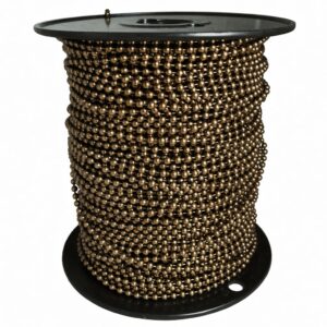 #10 Brass Antique Finish Ball Chain